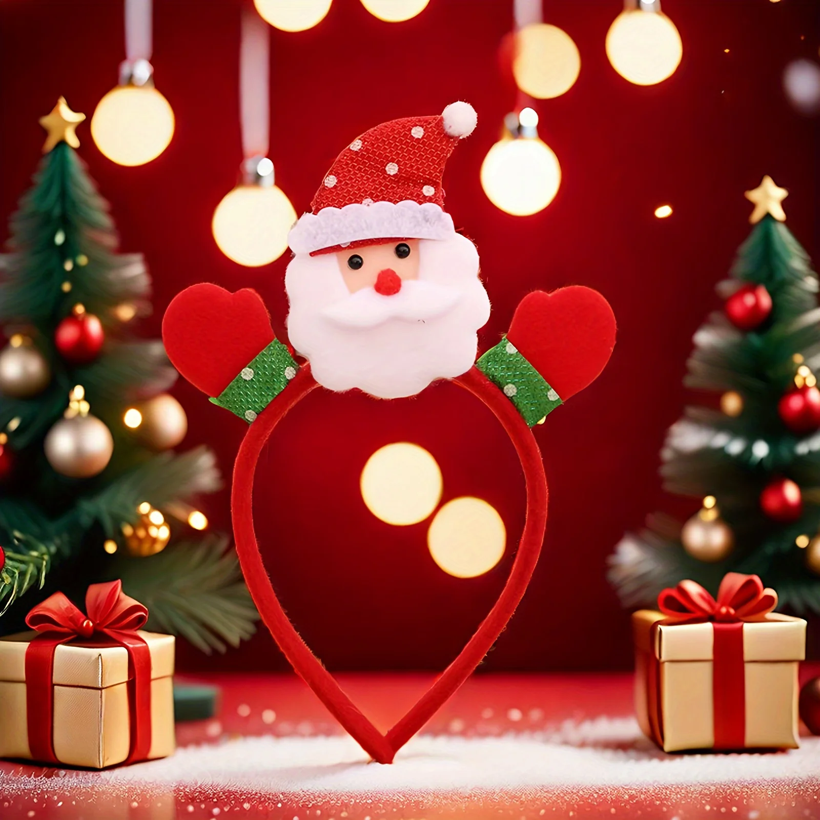 Serre Tête Noël Ensemble Fantaisie (x4) – Image 3