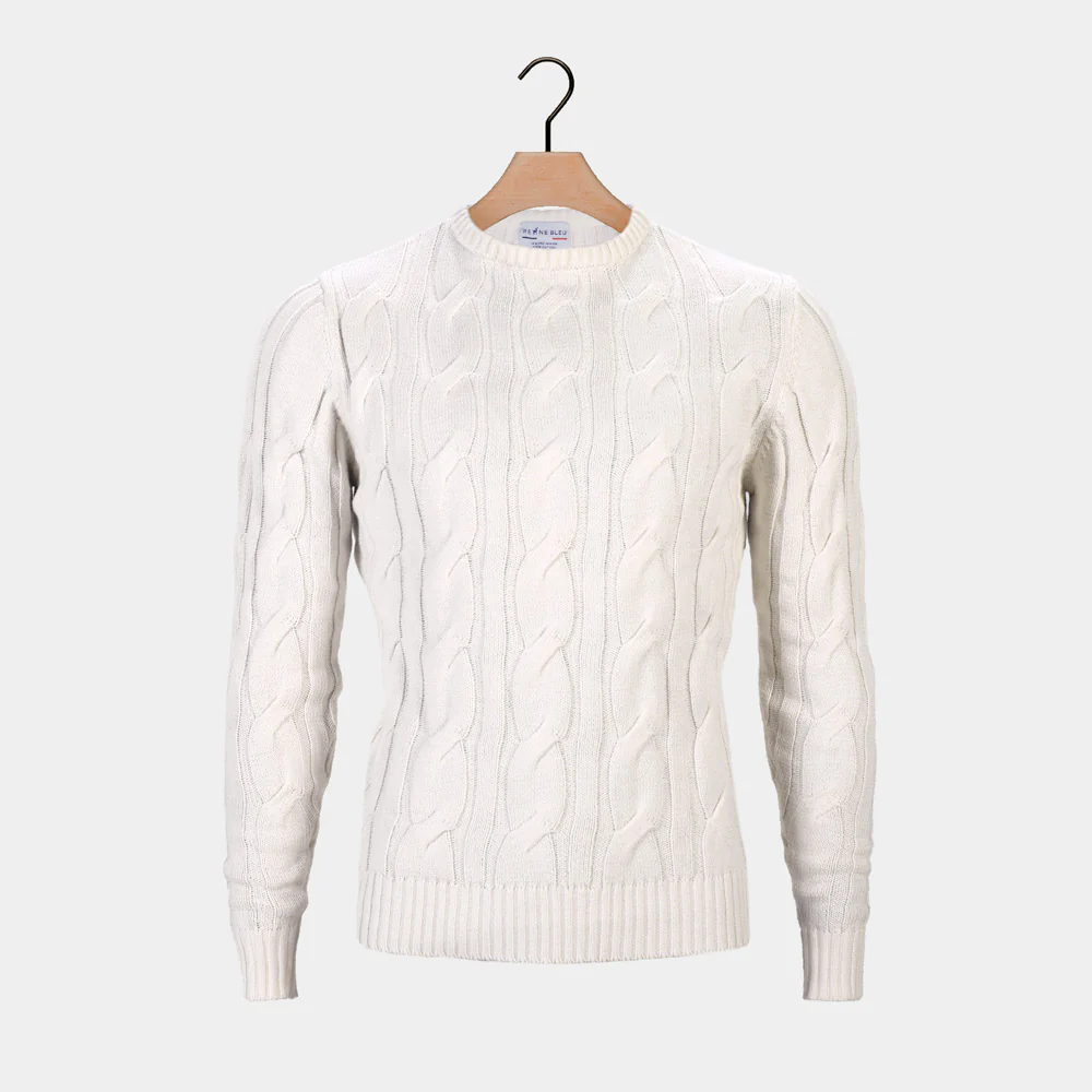 Pull pour Couple Neige en Coton Bio – Image 6