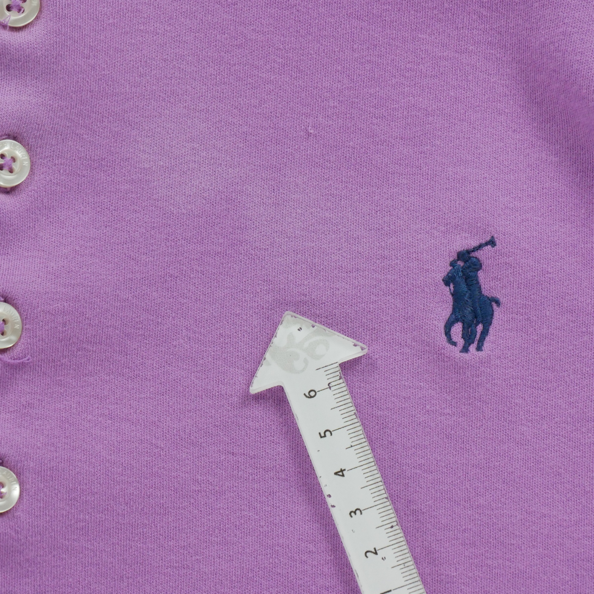 Polo manches courtes Adulte Violet – Image 6