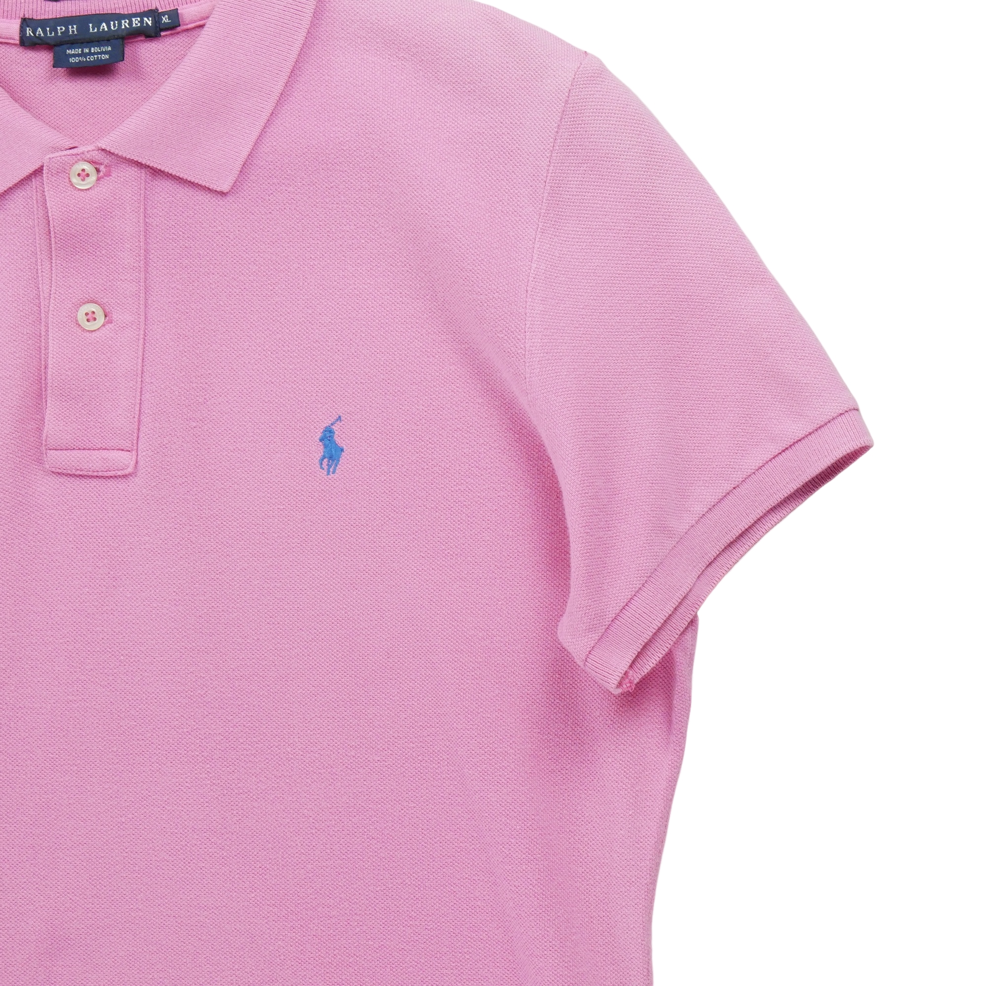 Polo manches courtes Femme Rose – Image 4
