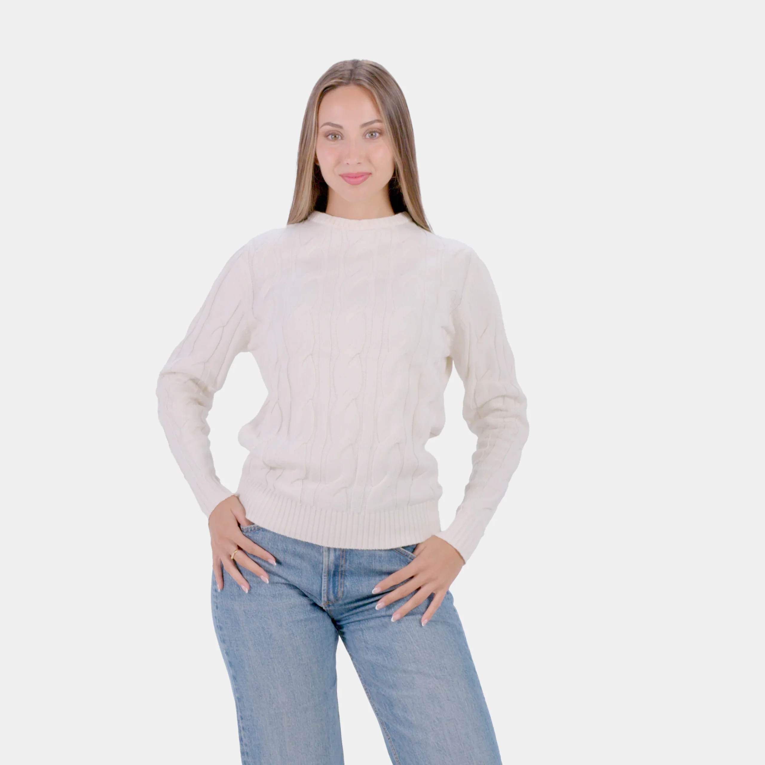 Pull pour Couple Neige en Coton Bio – Image 2