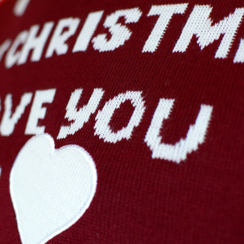 Pull de Noël pour Couple Last Christmas I gave you my Heart – Image 6