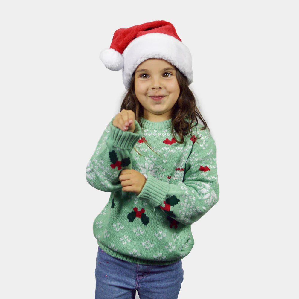 Pull de Noël pour Famille Vert Sweet Christmas – Image 2
