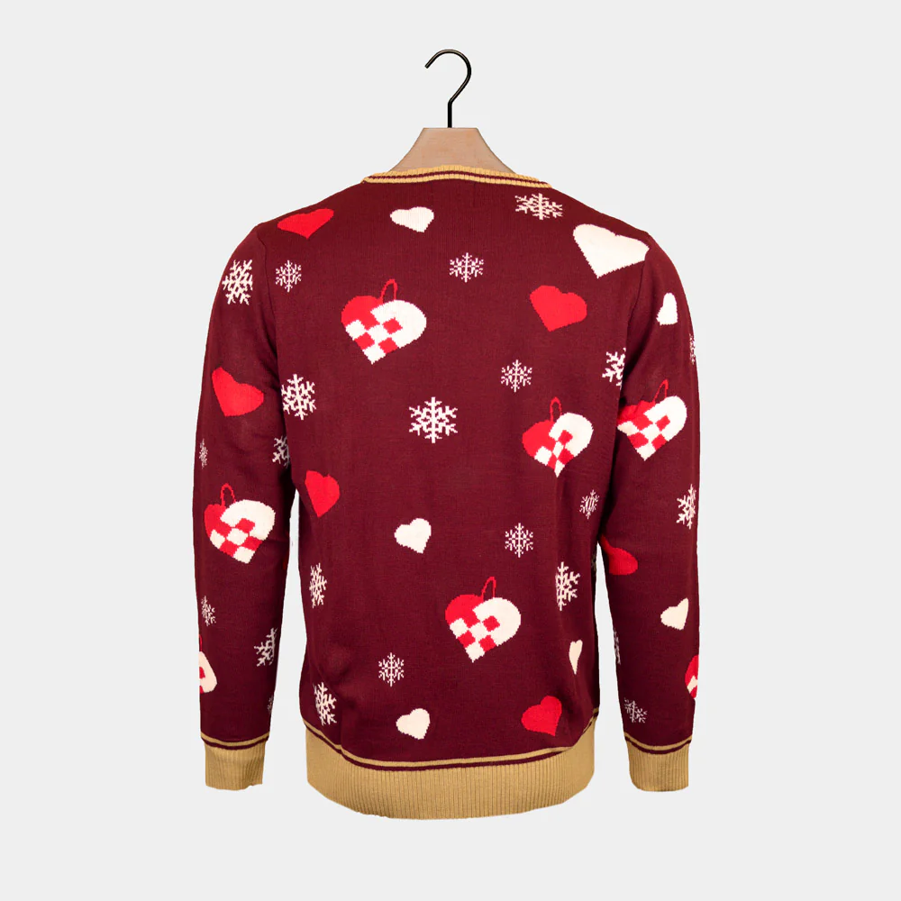 Pull de Noël pour Couple Last Christmas I gave you my Heart – Image 8