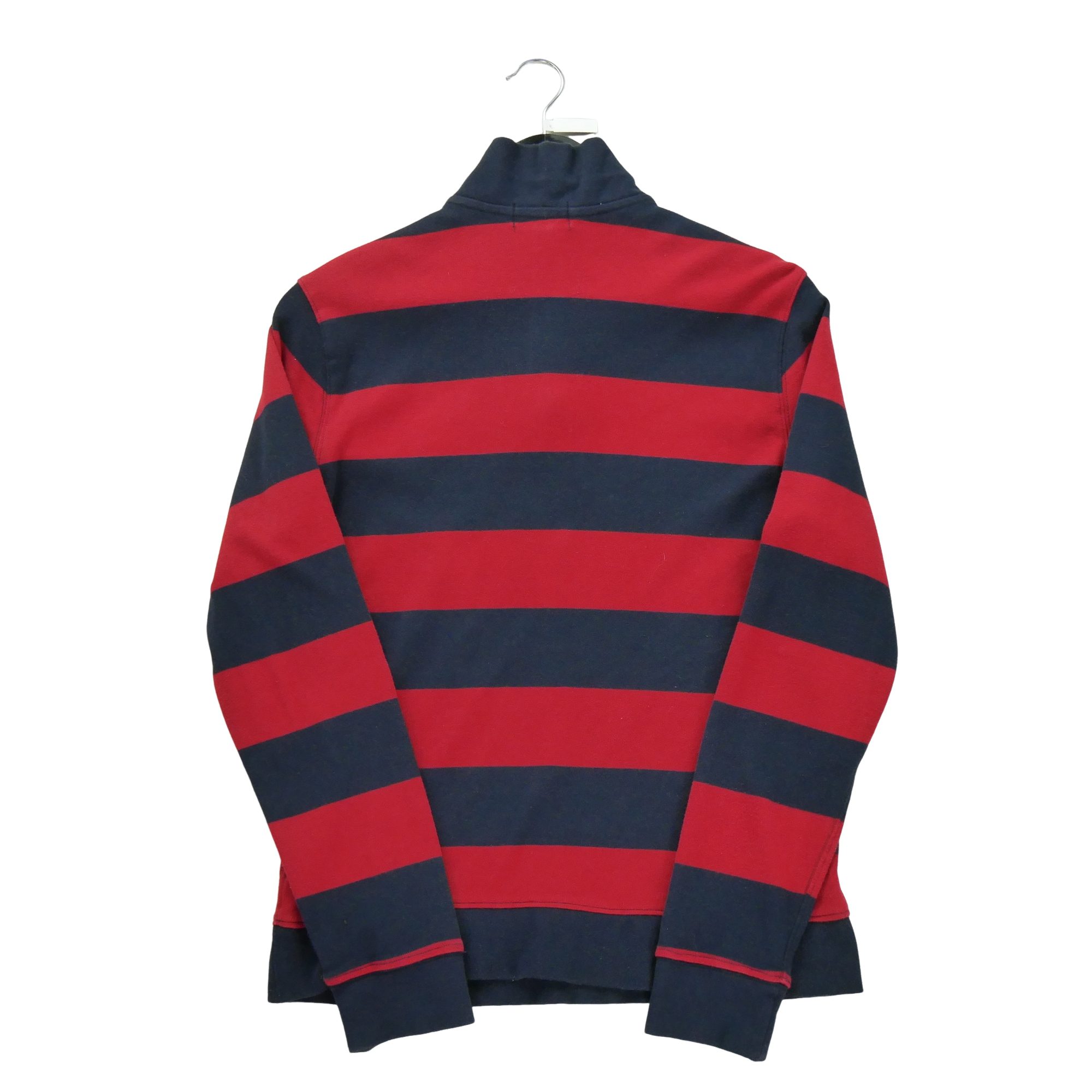 Pull Homme demi-zippé Rouge – Image 2