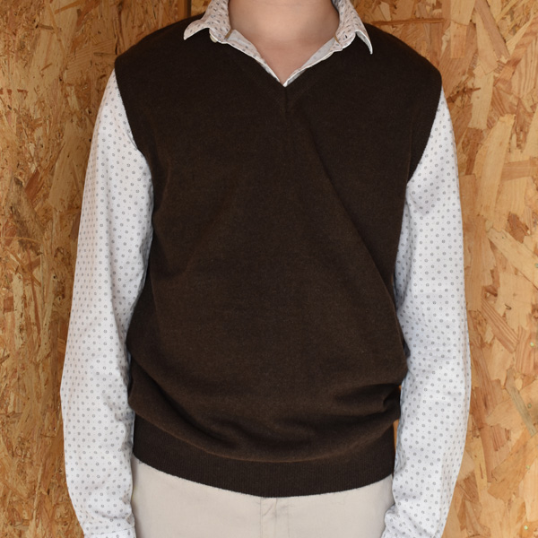 Pull sans manches en duvet de yack – Image 3