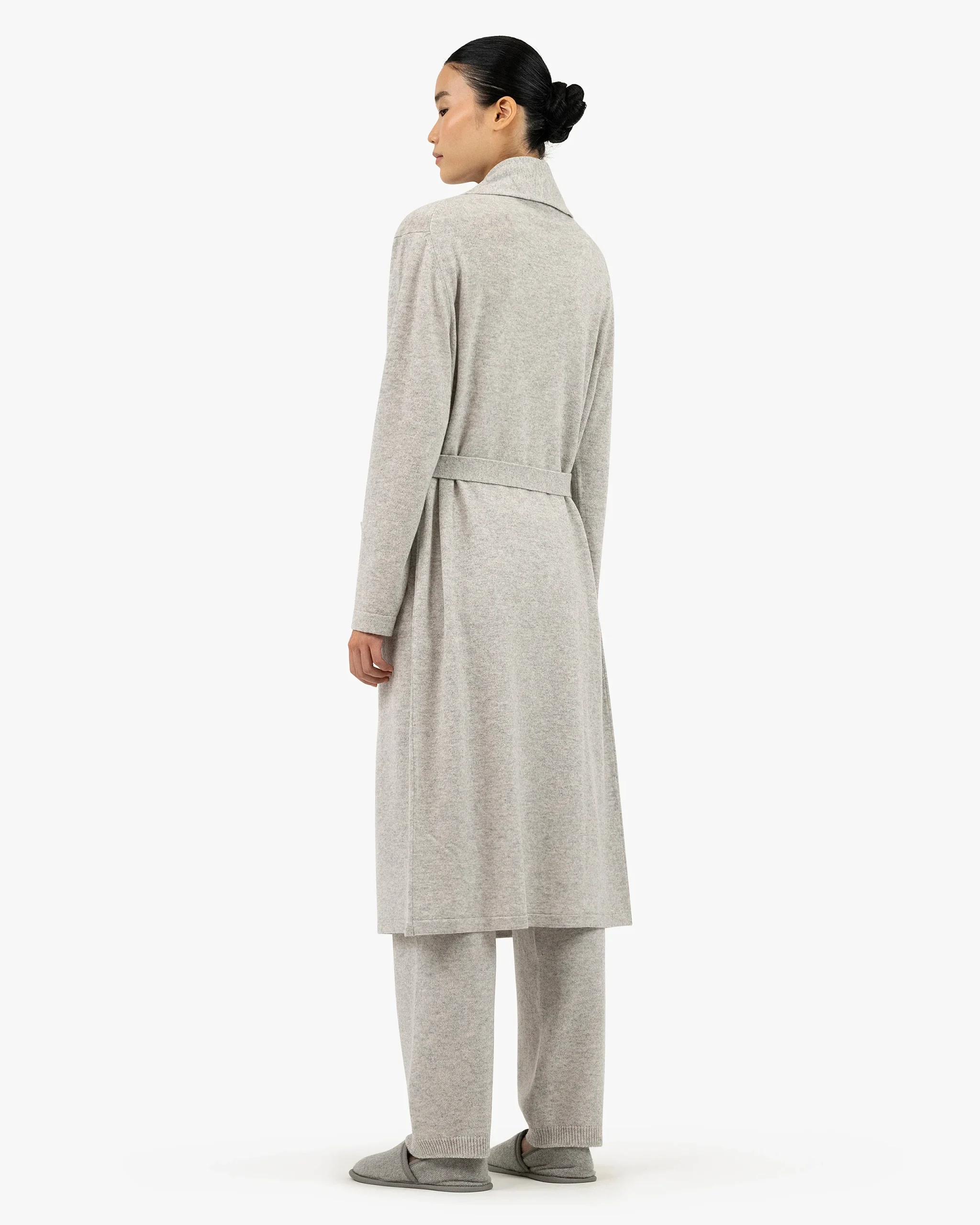 Lorien Robe - Light Grey – Image 4