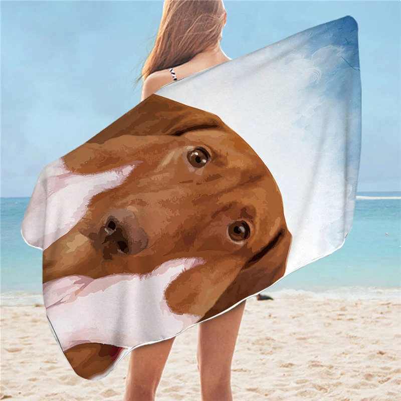 Serviette de plage chien – Image 2
