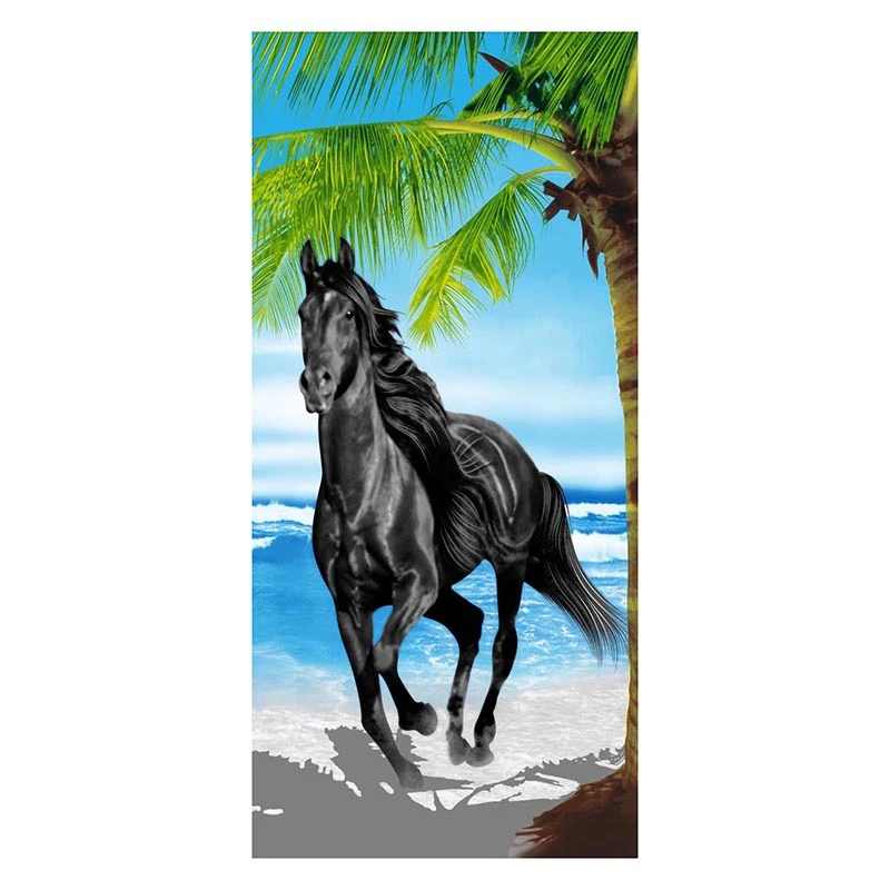 Serviette de plage cheval – Image 2