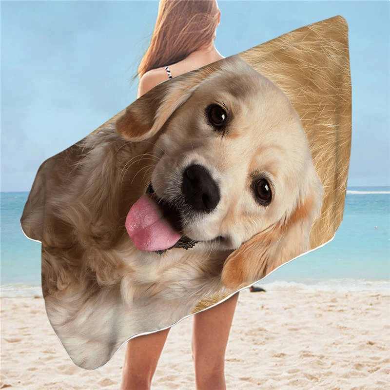 Serviette de plage chien – Image 3
