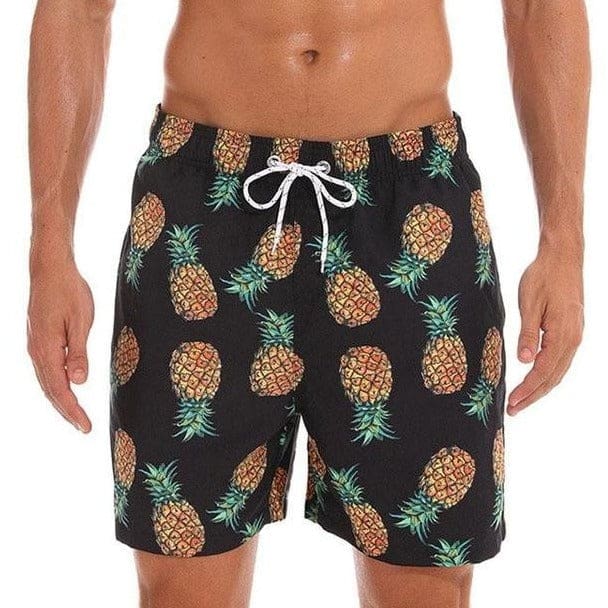 Short de Bain Ananas en Folies