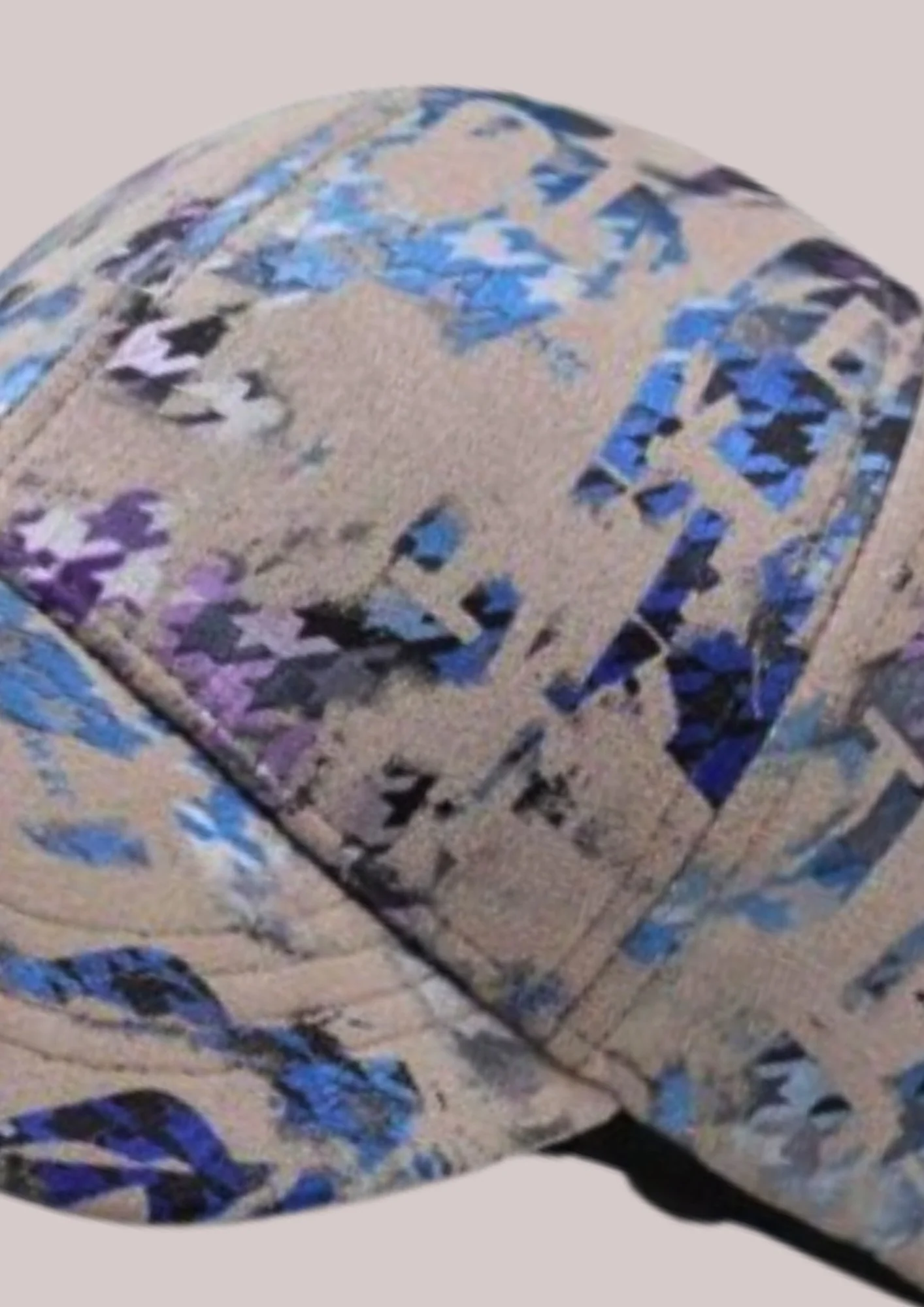 CASQUETTE SPORT HOMME/FEMME - BEIGE ROSE ET BLEU – Image 2