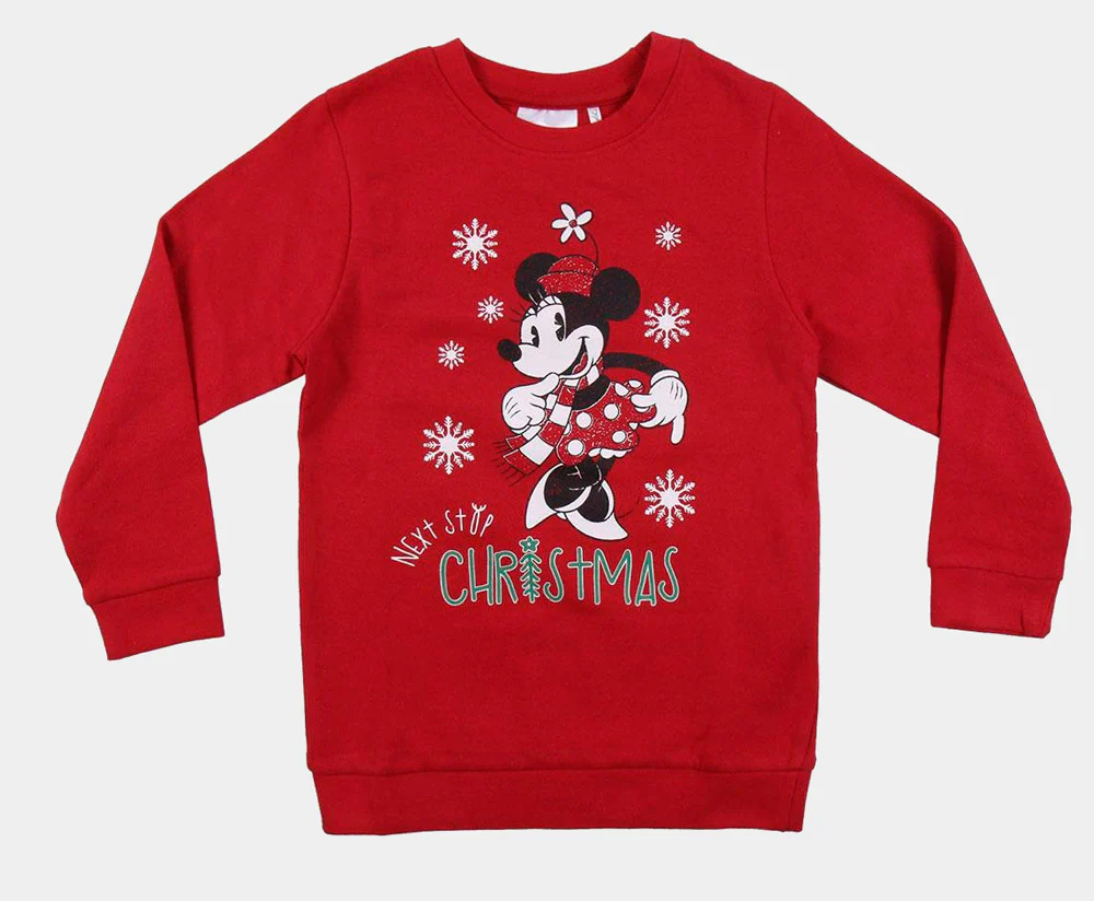 Sweat de Noël pour Enfants Minnie