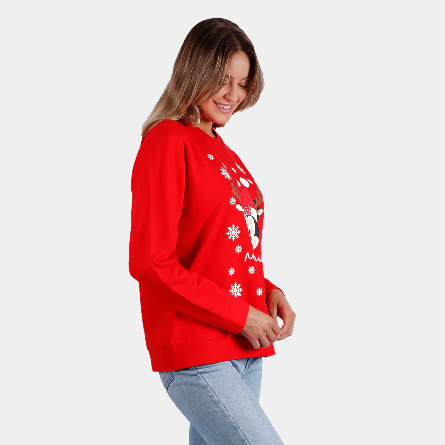 Sweat de Noël pour Femme Smile – Image 5