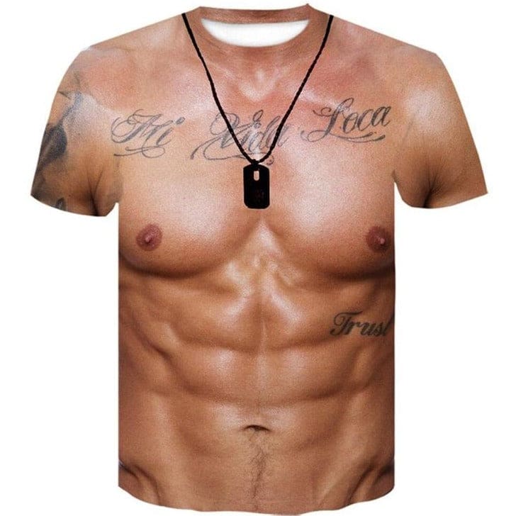 T-Shirt Faux Muscle – Image 2