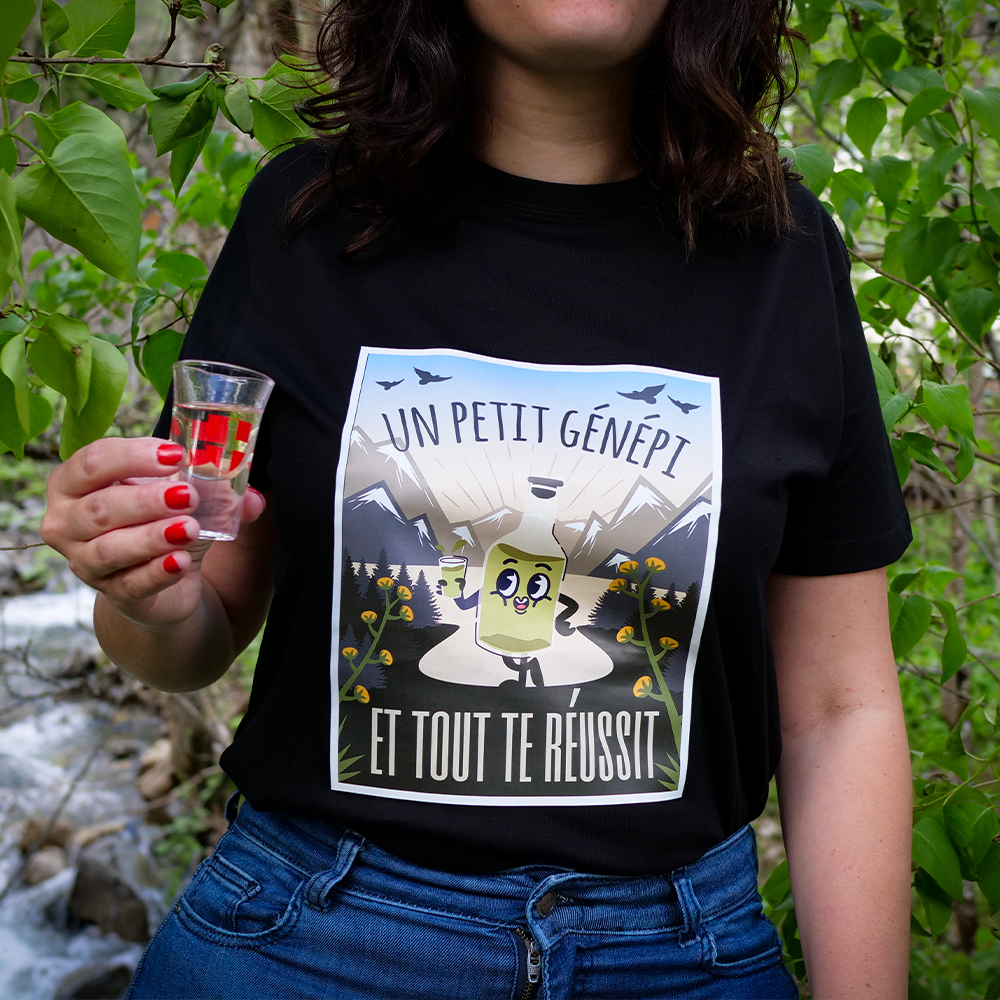 T-shirt Femme – Un petit Génépi et tout te réussit