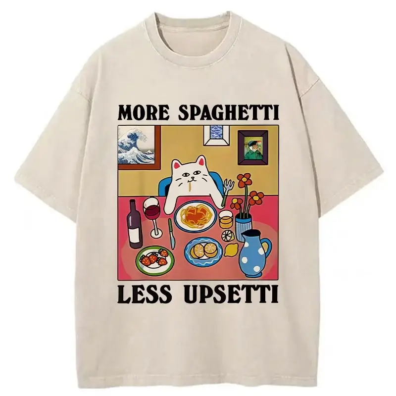 T-shirt MORE SPAGHETTI – Image 2