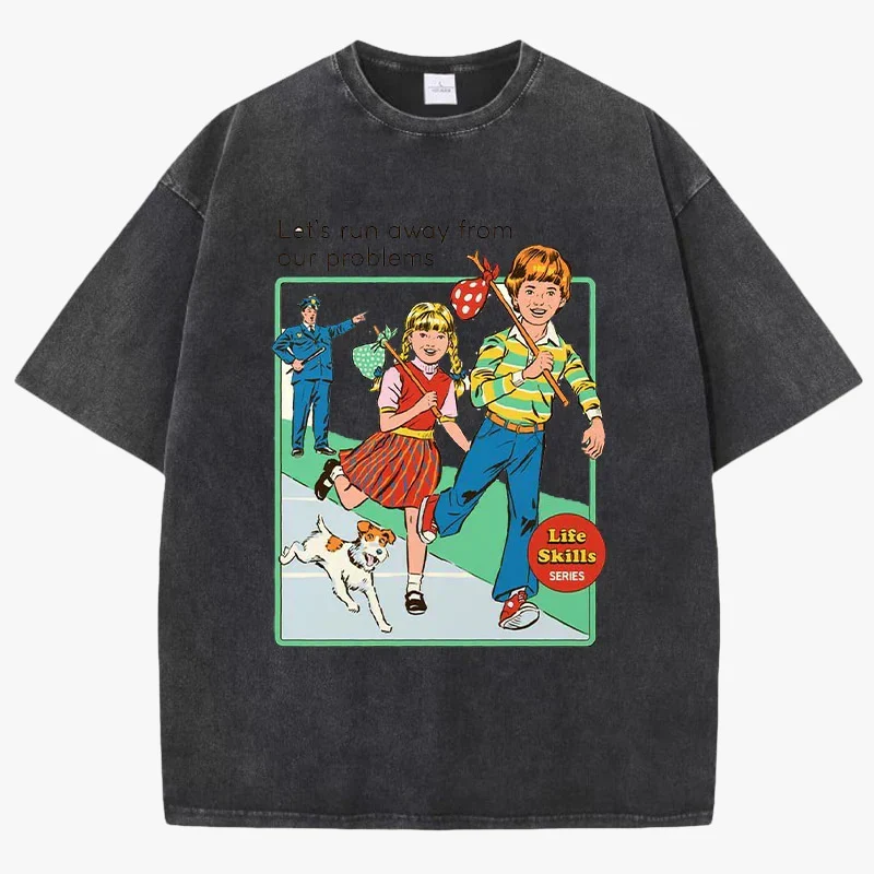 T-Shirt RUN AWAY – Image 5