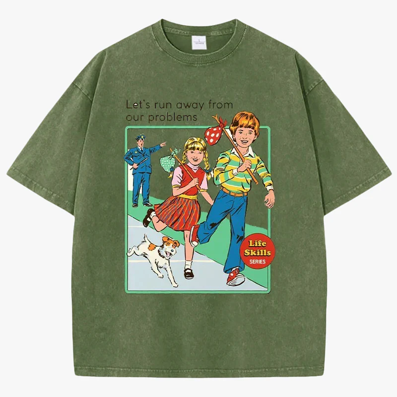 T-Shirt RUN AWAY – Image 3