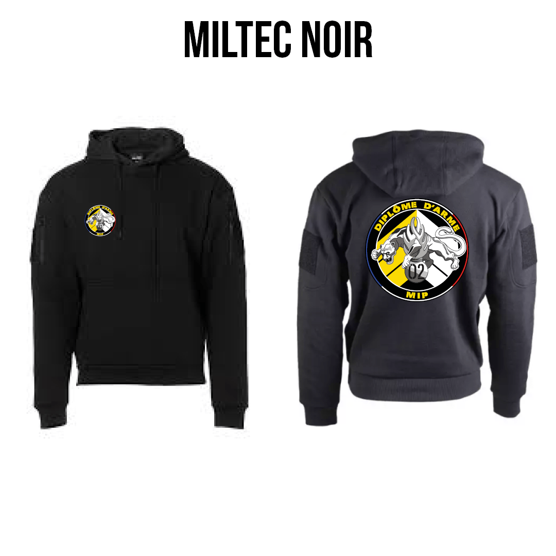 Sweat Diplôme D’arme NG02 2024 – Kariban ou Mil-Tec