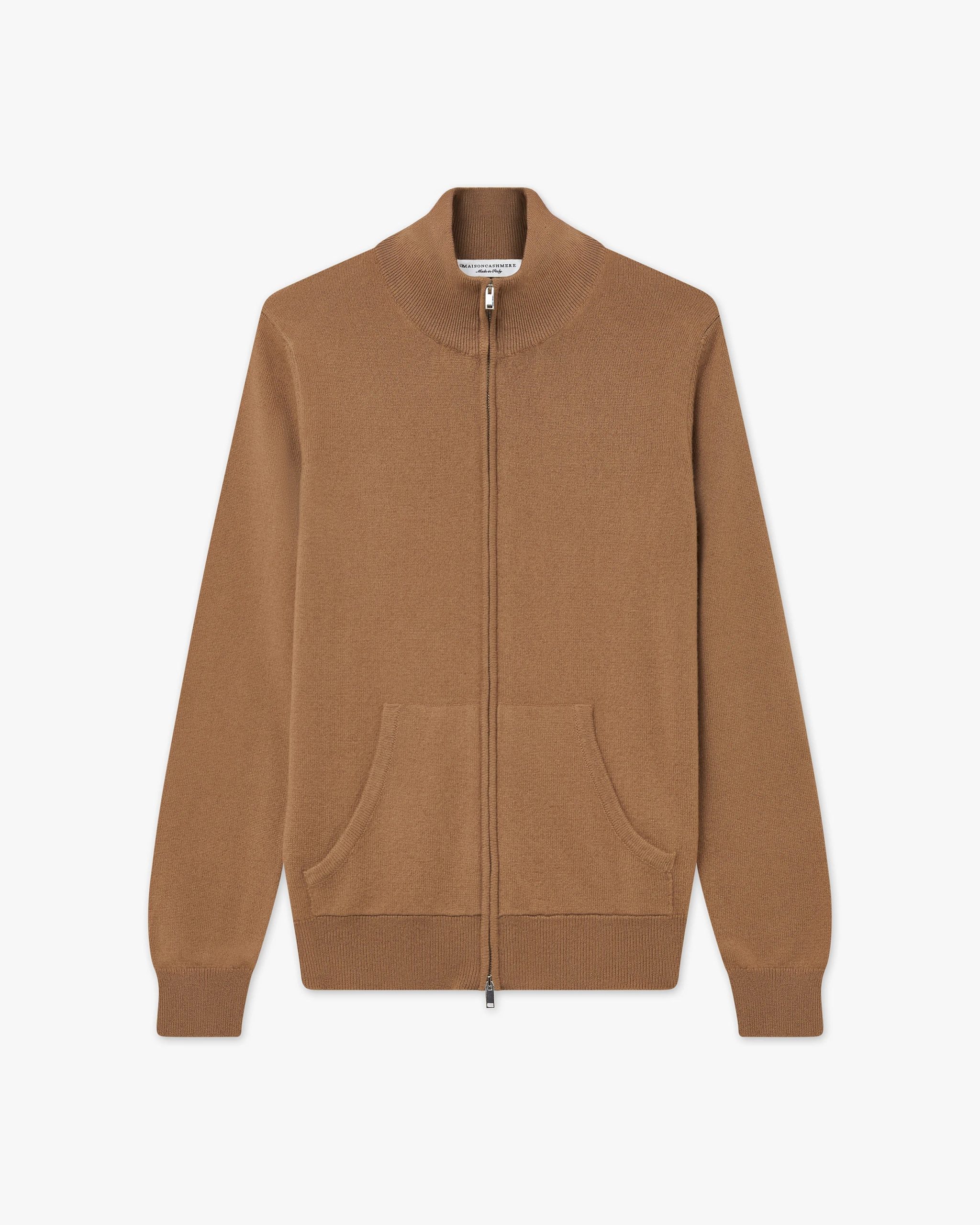 Women's Salò Zip Cardigan - Camel – Image 5