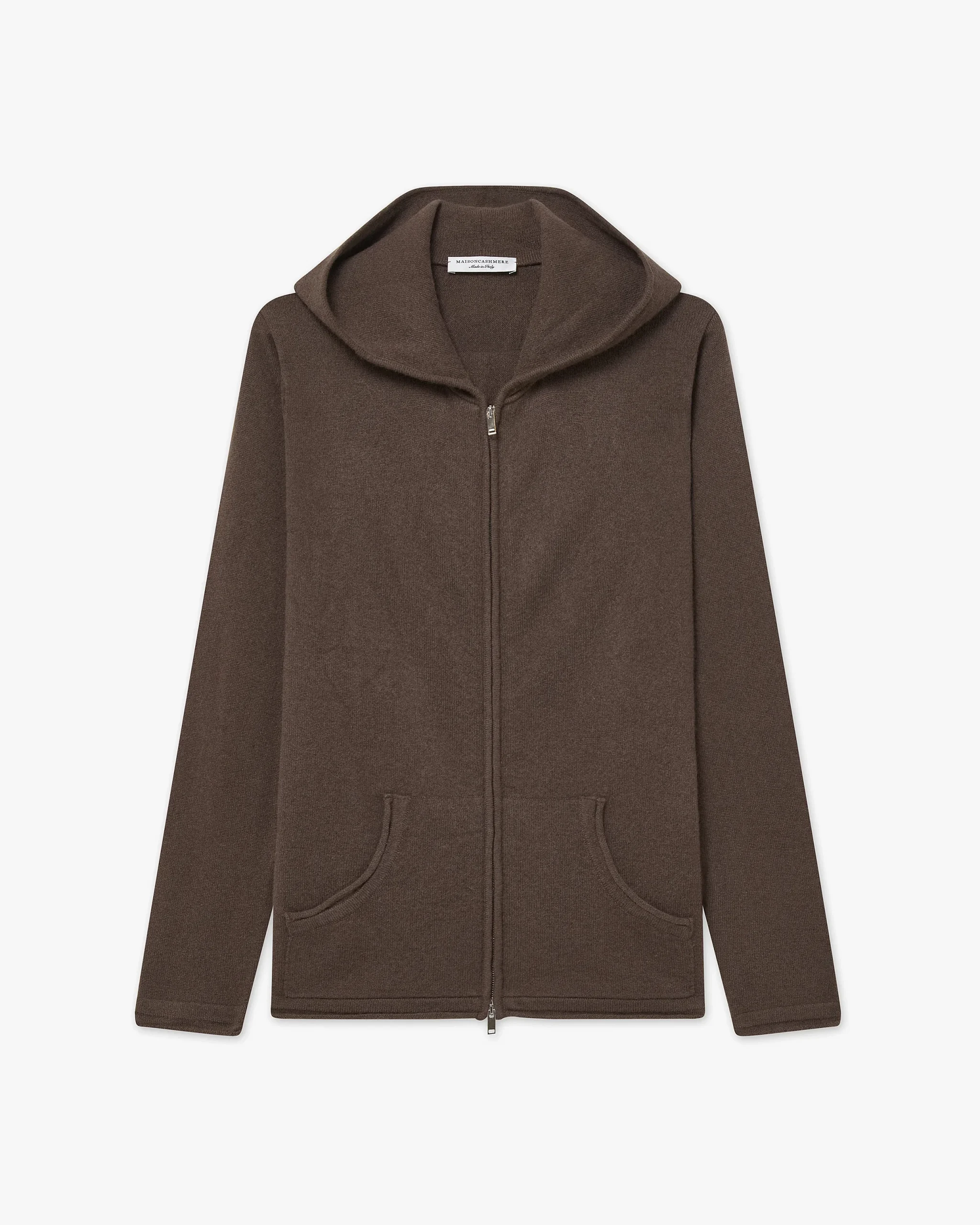 Women's Salò Zip Hoodie - Brown – Image 5