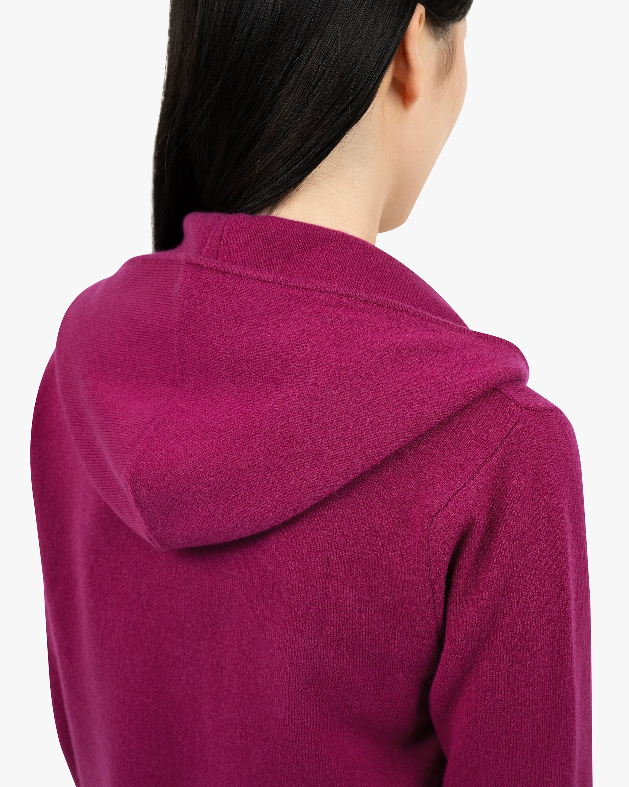 Women's Salò Zip Hoodie - Magenta – Image 2