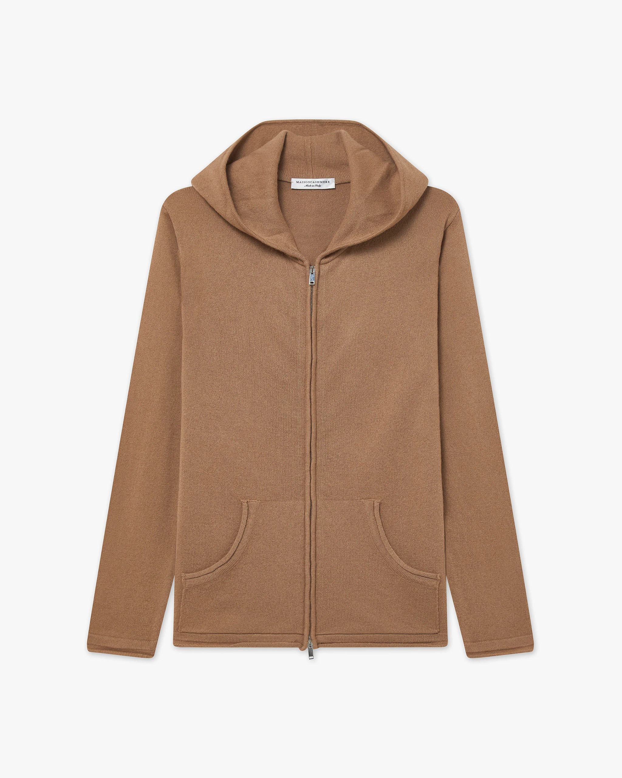 Women's Salò Zip Hoodie - Camel – Image 5