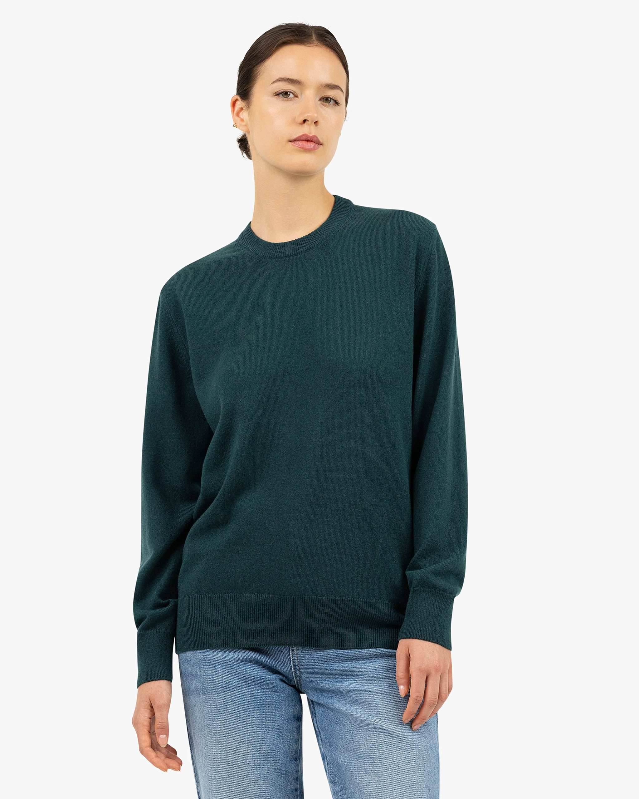 Essential Boyfriend Sweater - Green – Image 3