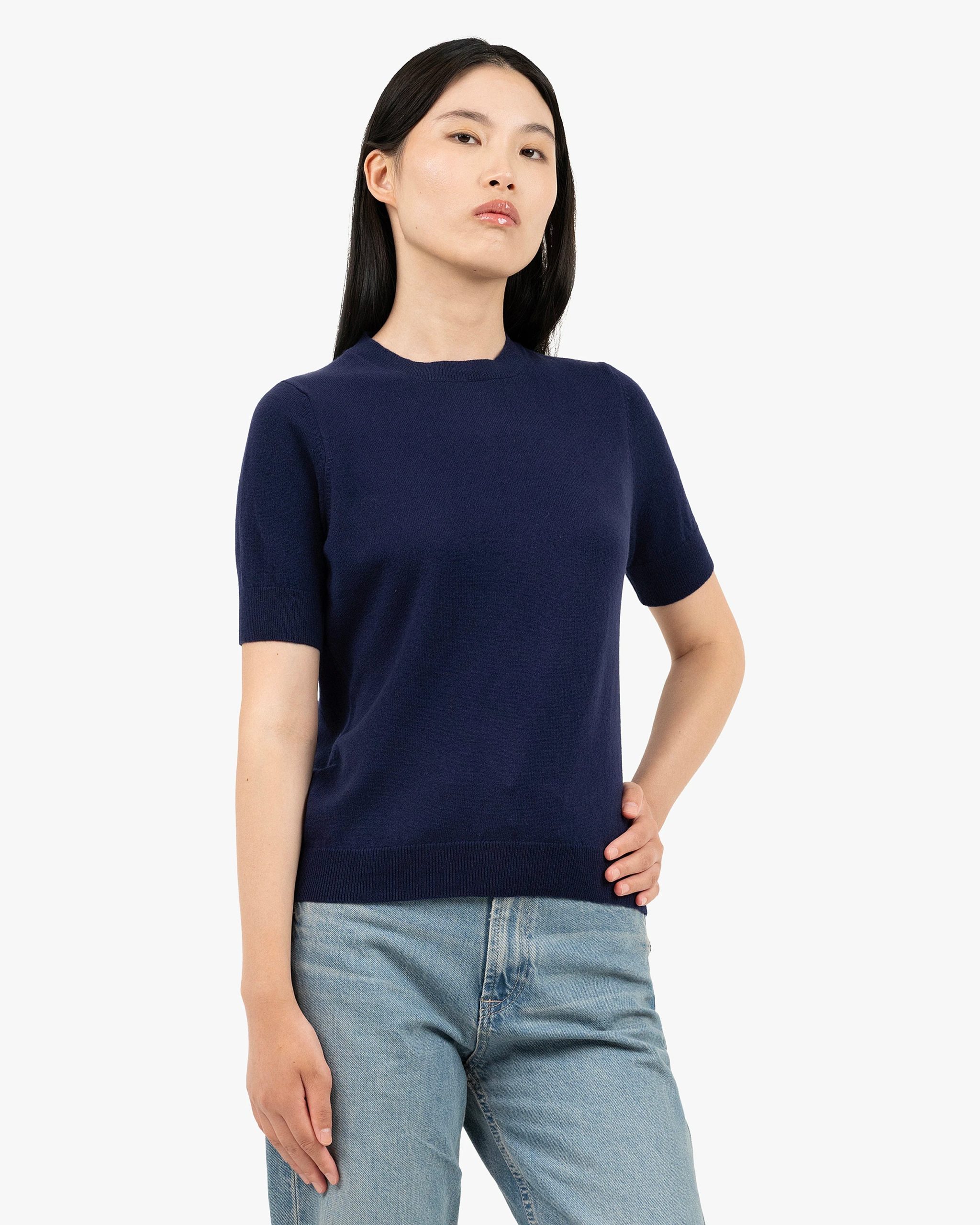 Women's Essential Tee - Blue – Image 3