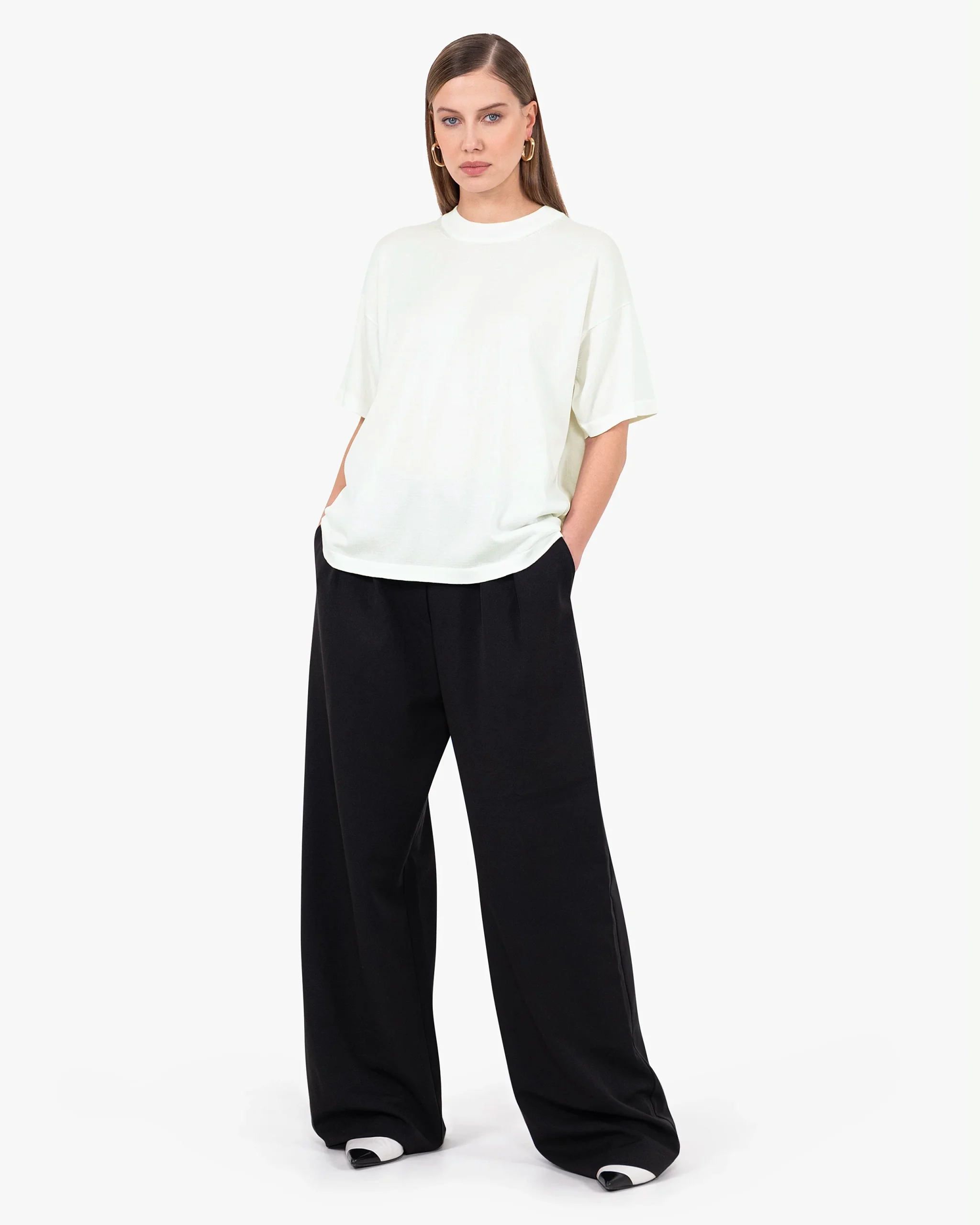 Women's Oasi Maxi Tee - White