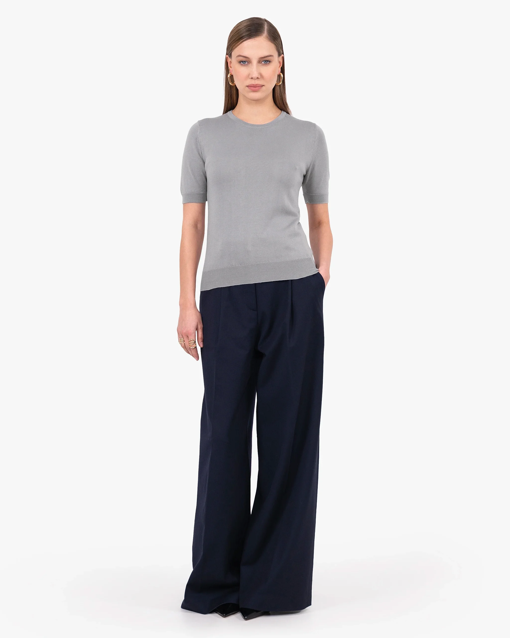 Women's Oasi Tee - Grey