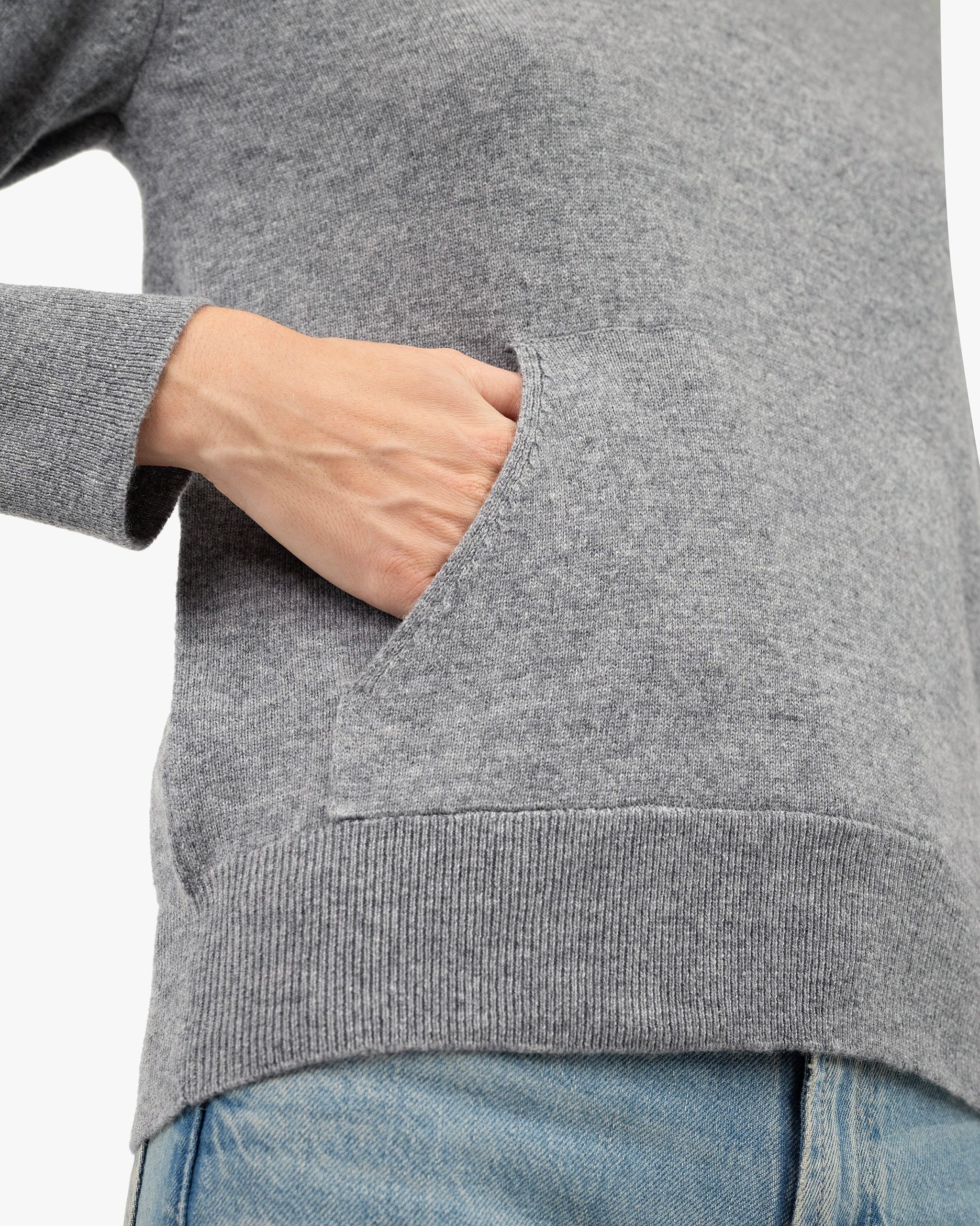 Women's Salò Hoodie - Medium Grey – Image 2