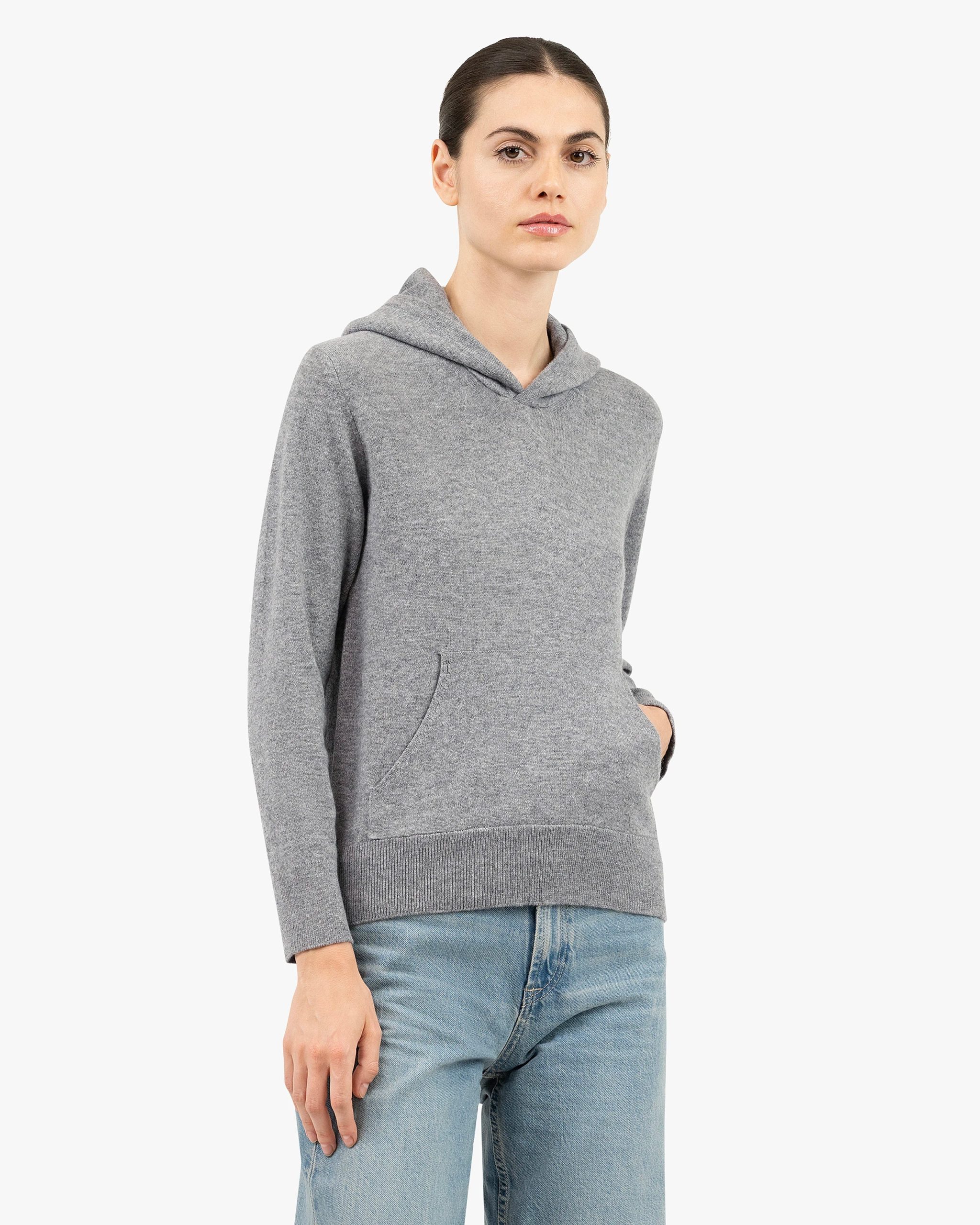 Women's Salò Hoodie - Medium Grey – Image 3