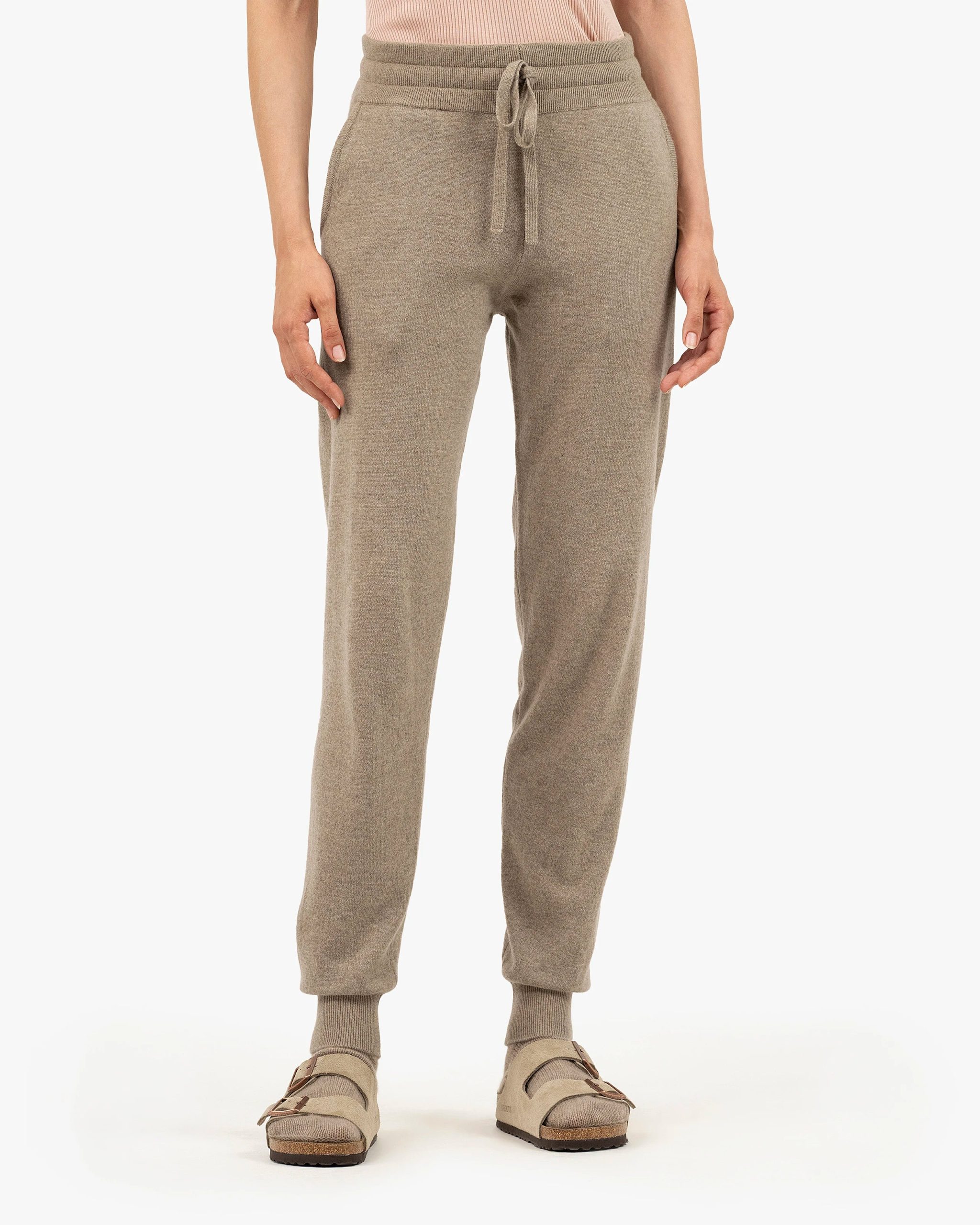 Women's Salò Joggers - Taupe – Image 3