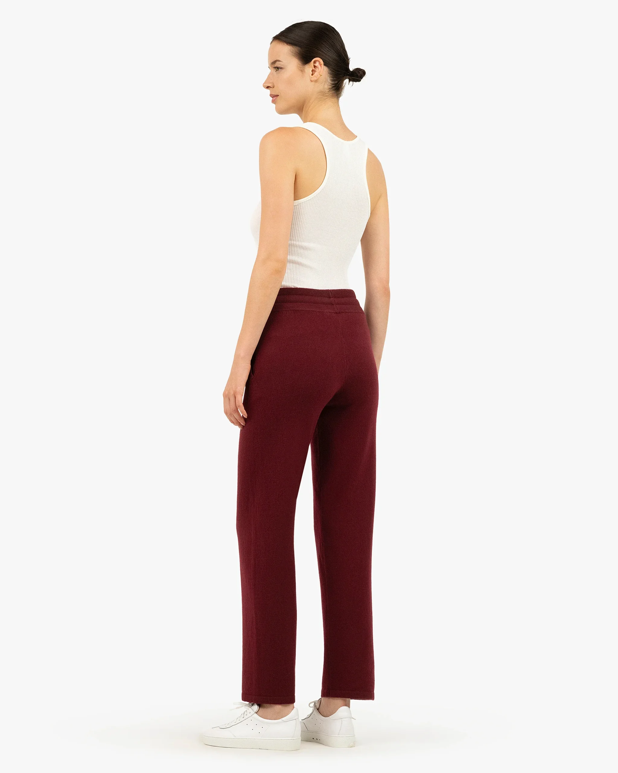 Women's Salò Sweatpants - Bordeaux – Image 4