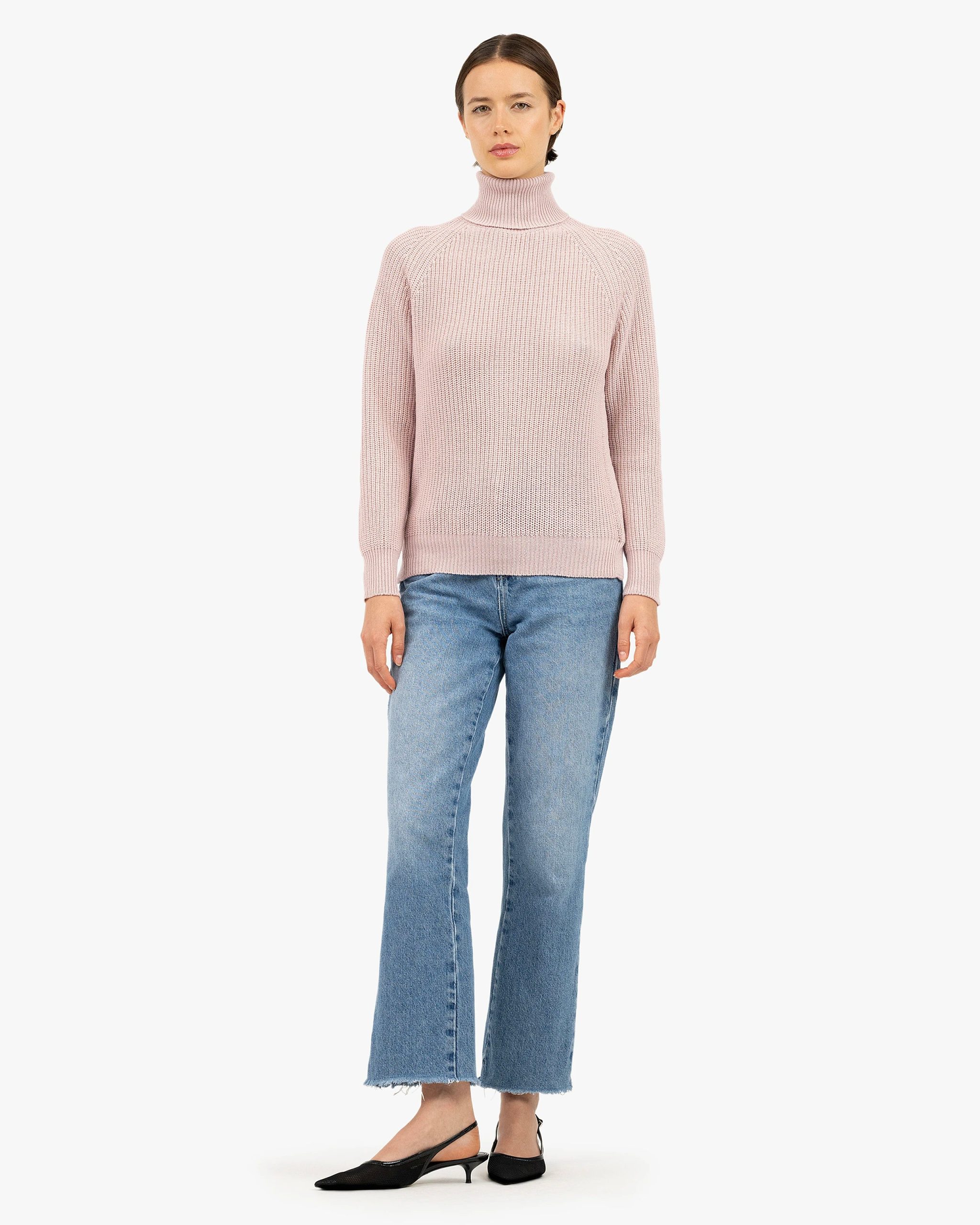 Women's Sorapis Turtleneck Sweater - Rose