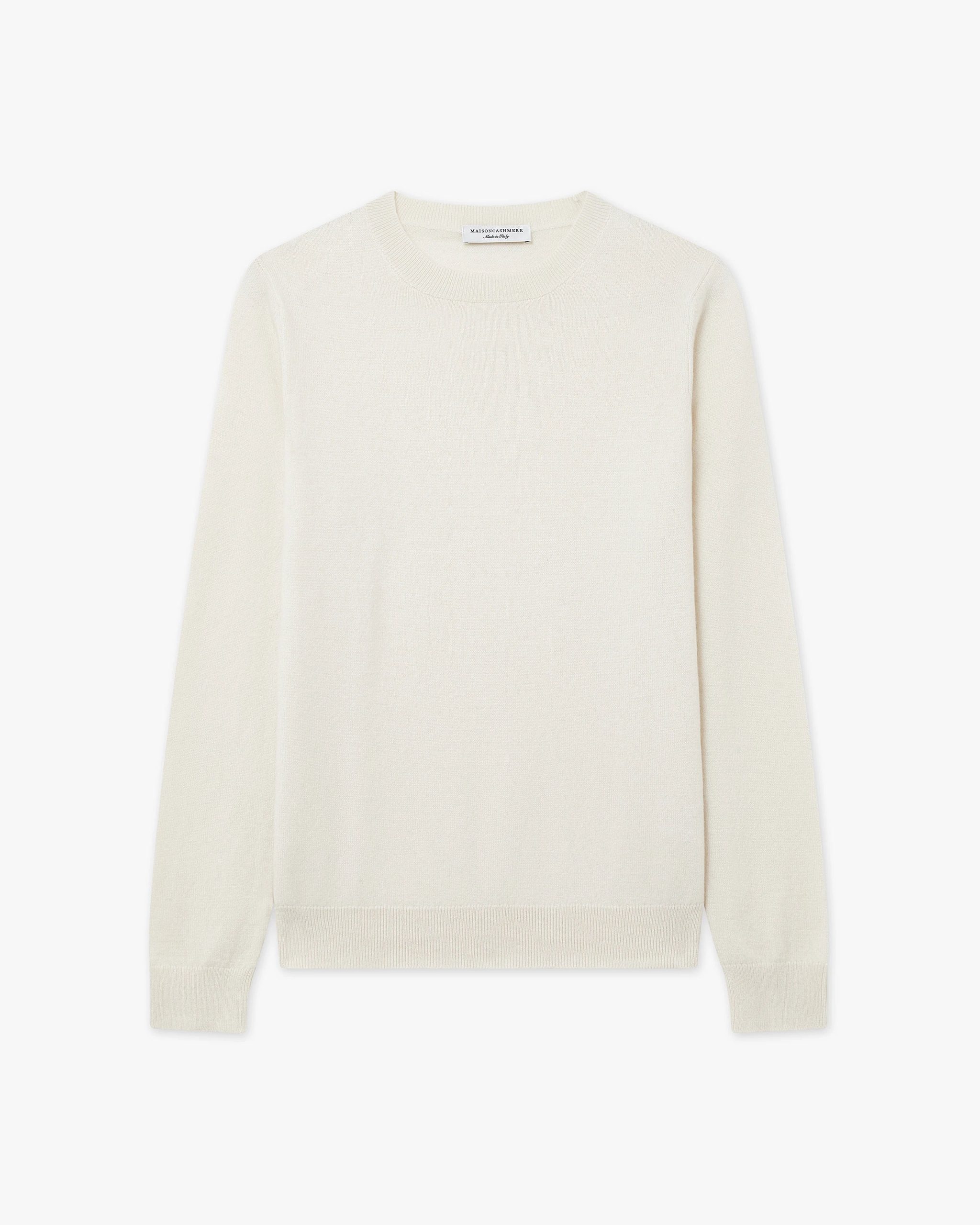 Women's Tribeca Crew Neck Sweater - White – Image 5