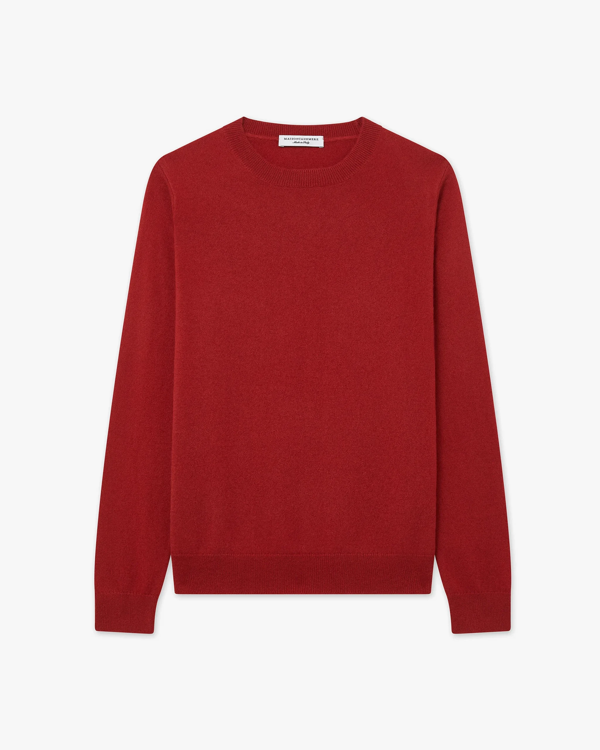 Women's Tribeca Crew Neck Sweater - Red – Image 5