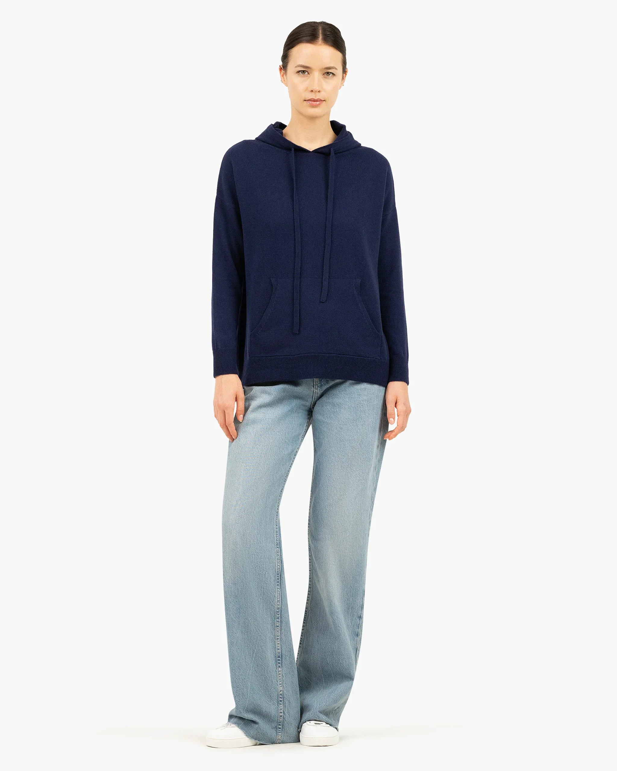 Women's Velia Maxi Hoodie - Blue