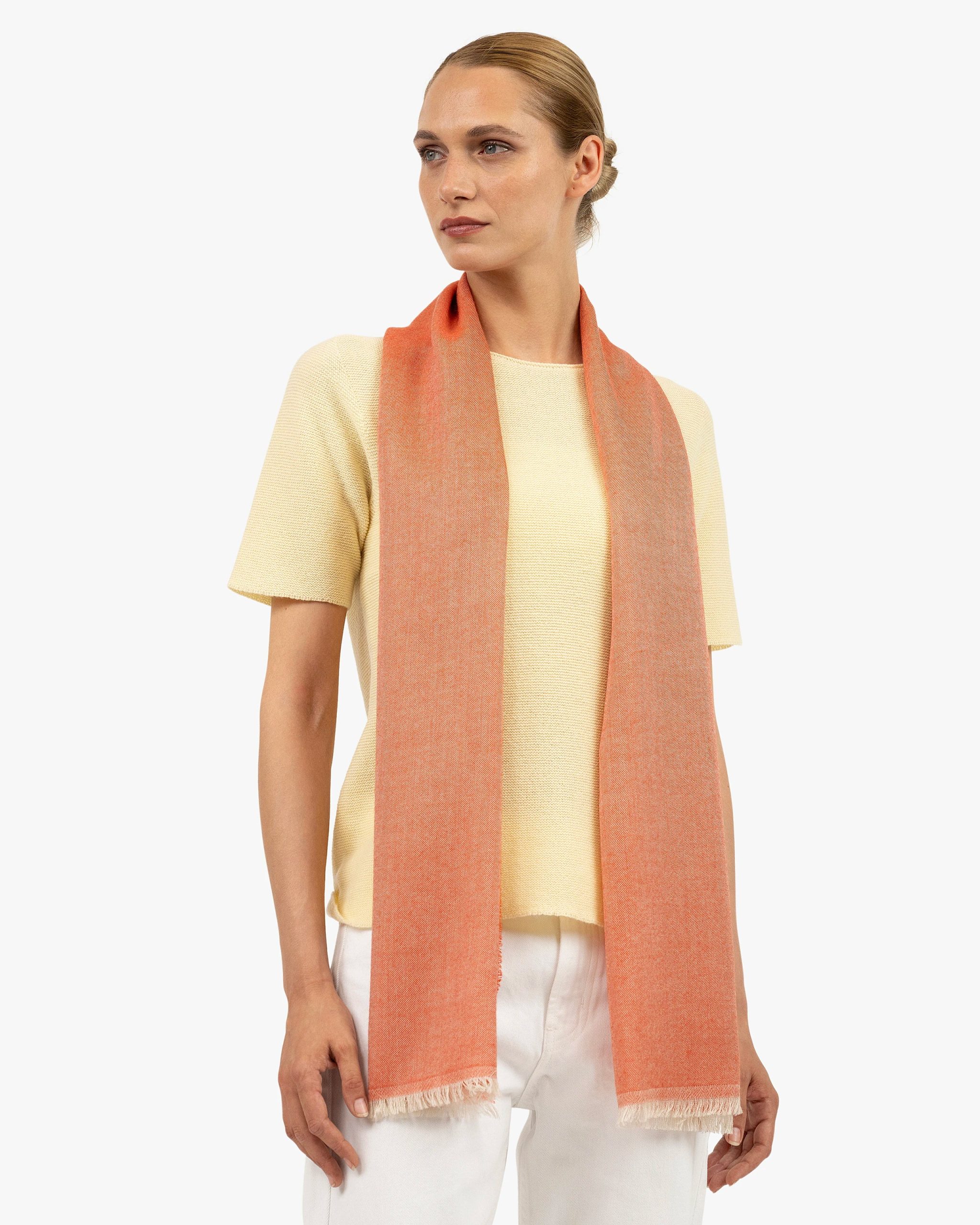 Positano Wrap - Orange – Image 2